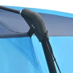 vidaXL pooltelt 590x520x250 cm stof blå - Pool & spa – tilbehør