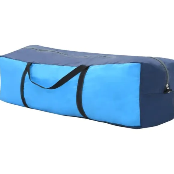 vidaXL pooltelt 590x520x250 cm stof blå - Pool & spa – tilbehør