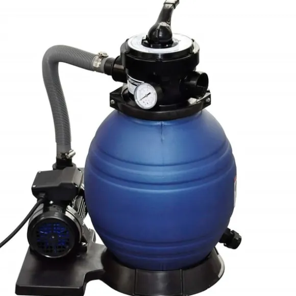 vidaXL sandfilterpumpe 400 W 11000 l/t