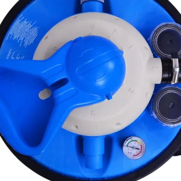vidaXL sandfilterpumpe med timer 550 W 50 l