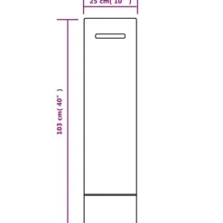 vidaXL sandsække 50 stk. 103x25 cm HDPE mørkegrøn - Opbevaring til industri