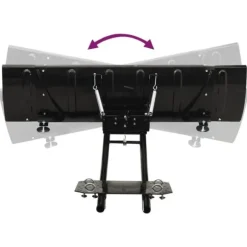 vidaXL sneplov til ATV 150x38 cm sort - Sneskovle
