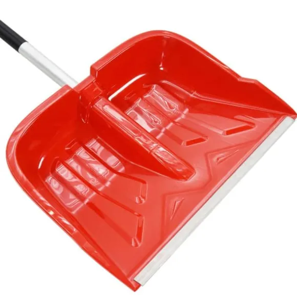 vidaXL sneskovl 136 cm aluminium rød - Sneskovle