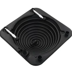 vidaXL soldrevne poolvarmere 5 stk. 75x75x36 cm HDPE aluminium
