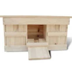 vidaXL spurvehuse 2 stk. træ 44 x 15,5 x 21,5 cm - Fuglehuse