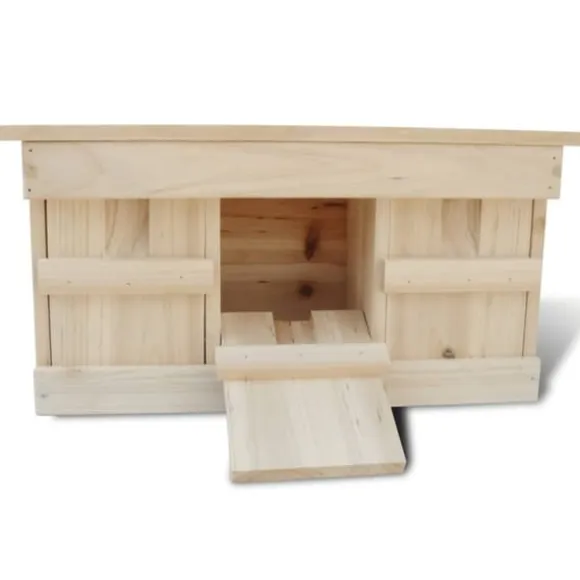 vidaXL spurvehuse 2 stk. træ 44 x 15,5 x 21,5 cm - Fuglehuse