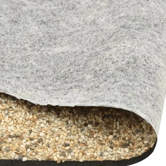 vidaXL stenfolie 200x100 cm naturligt sand - Fontæner & havedamme – tilbehør
