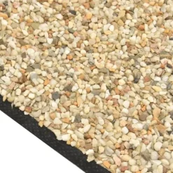 vidaXL stenfolie 100x60 cm naturligt sand - Fontæner & havedamme – tilbehør