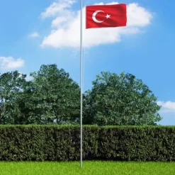 vidaXL Tyrkiets flag 90x150 cm