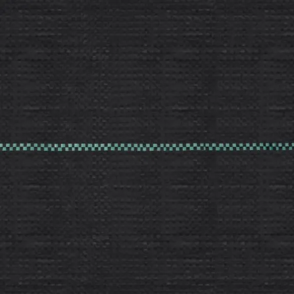vidaXL ukrudtsdug 2x150 m PP mat sort - Ukrudtsduge