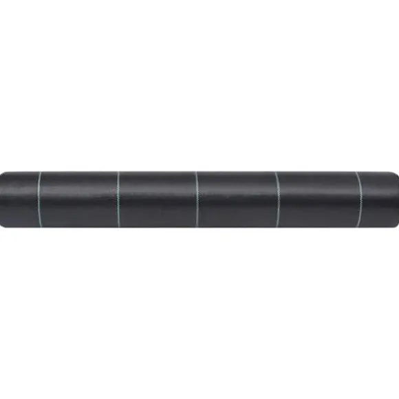 vidaXL ukrudtsdug 2x150 m PP mat sort - Ukrudtsduge