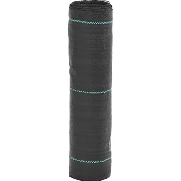 vidaXL ukrudtsdug 0,5x10 m PP sort