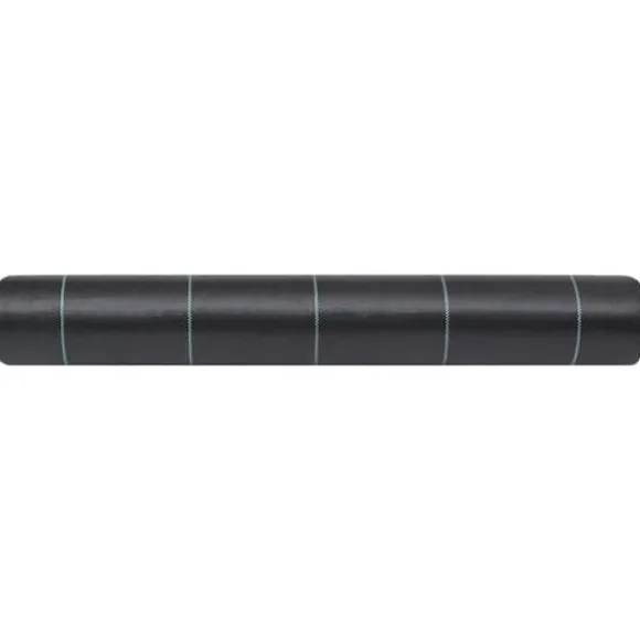 vidaXL ukrudtsdug 1x200 m PP sort - Ukrudtsduge