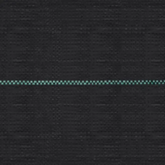 vidaXL ukrudtsdug 1x10 m PP mat sort - Ukrudtsduge