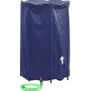 vidaXL vandtank med hane sammenfoldelig 1000 l PVC - Vandingsartikler