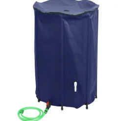 vidaXL vandtank med hane sammenfoldelig 1000 l PVC - Vandingsartikler