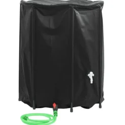 vidaXL vandtank med hane sammenfoldelig 1250 l PVC - Vandingsartikler