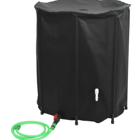 vidaXL vandtank med hane sammenfoldelig 1250 l PVC - Vandingsartikler