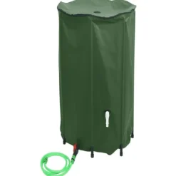 vidaXL vandtank med hane sammenfoldelig 380 l PVC - Vandingsartikler