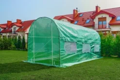 Viking Choice 250x200cm Hobby Drivhus til Begyndere - Nem Opsætning, UV-bestandig, 6 Vinduer