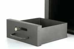 Vikingchoice Jernovn med Kogeplade - 6,6kW til 8,5kW, Opvarmning op til 85m², Fjernbar Askebakke