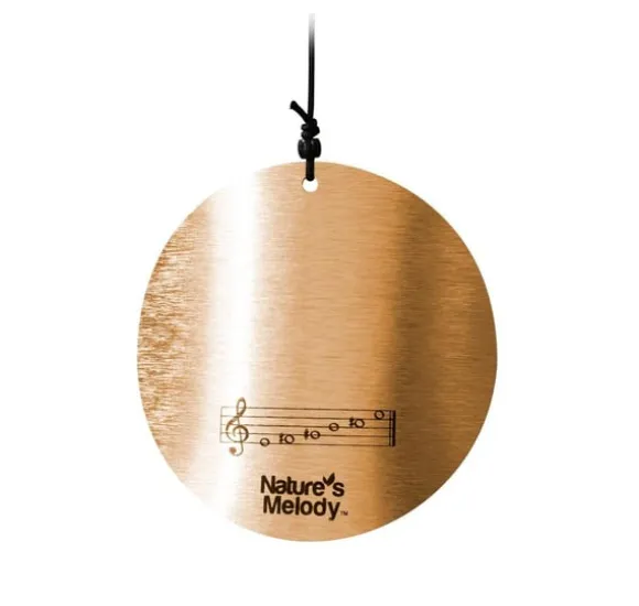 Vindklokke NATURENS MELODY H99cm, guld