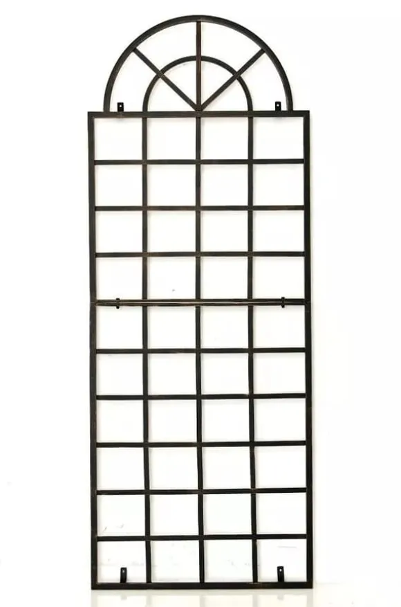 Viva Handcrafted Metal Trellis - Antique Bronze Finish, 180cm Height