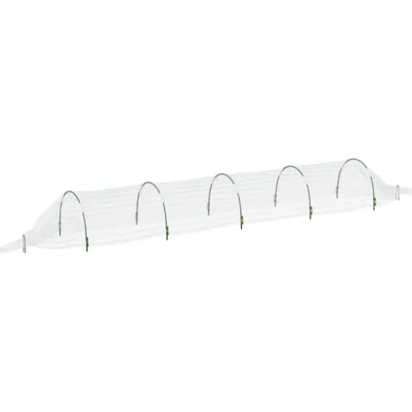 Væksttunneller 2 stk. til hurtig spiring - Glasfiber & PP | Størrelse: 1,5x5 m