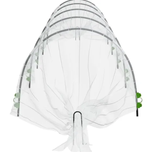Væksttunneller 2 stk. til hurtig spiring - Glasfiber & PP | Størrelse: 1,5x5 m