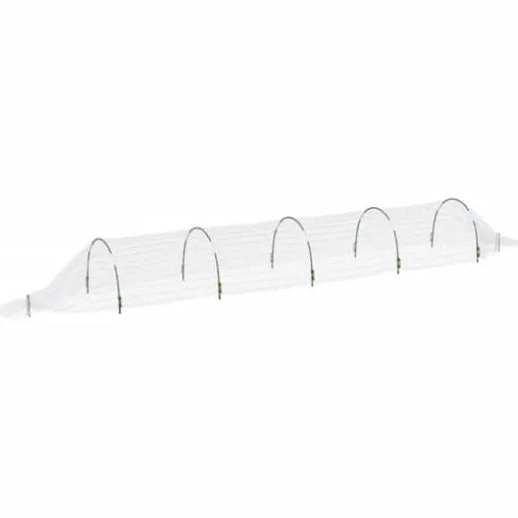 Væksttunneller 2 stk. til hurtig spiring - Glasfiber & PP | Størrelse: 1,5x5 m