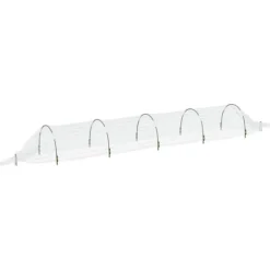 Væksttunneller til planter - 4 stk. 1,5x5 m | Materiale: Glasfiber og PP