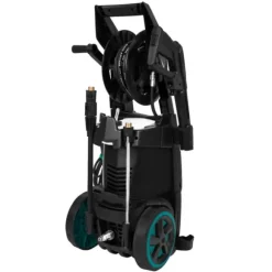 VONROC Højtryksrenser PRO - 2500W | 195 bar – Fuge- og Facaderenser – Terrasserenser 468 l/h inkl. Premium Tilbehør | Ideel til Mos- og Stenrensning | CDON