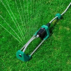 VONROC Vippevander - Havesprinkler – Oscillerende Sprinkler til Jævn Vanding | Vandingsareal: maks. 280 m² | Med Filter & Rensepind