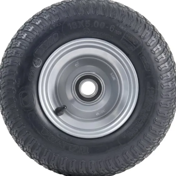 13x5.00-6 Dæk og fælge til græsplæneklipper Wanda P332, 20 mm 6304 lejer (sæt med 2)