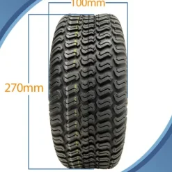 11x4.00-4 Dæk og slange til plæneklippergræs Multi Turf 4ply Wanda P332 Pattern 150kgs