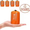 4x Emergency Termal Waterproof Sovepose til udendørs brug