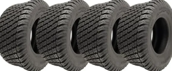 16x7.50-8 Græsdæk 4-lags Wanda P332 Turf Ride On Plæneklipperdæk (sæt med 4)