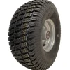 15x6.00-6 græsdæk på fælg-plæneklipper - vogn-buggy, trailer, 25mm BB