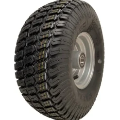 15x6.00-6 græsdæk på fælg-plæneklipper - vogn-buggy, trailer, 25mm BB