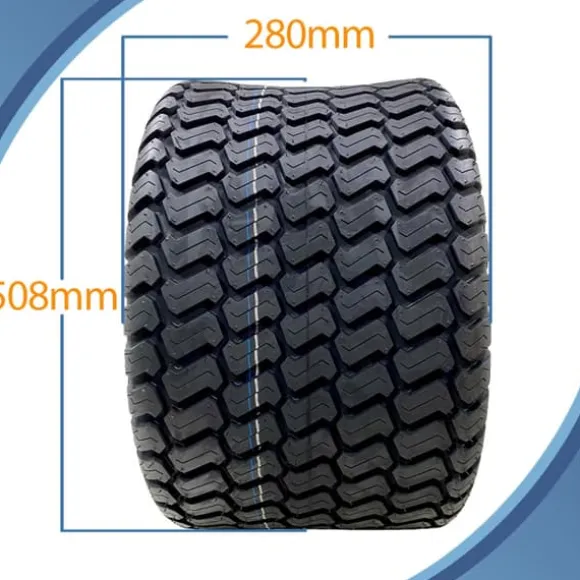20x12.00-10 Plæneklipperdæk 4ply Multi Turf Grass Wanda P332 600kgs Off Road-brug