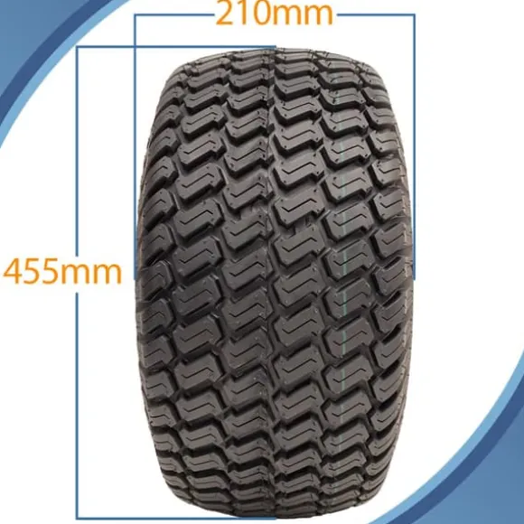 18x8.50-8 Plæneklipperdæk 4ply Multi Turf Grass Wanda P332 Road Legal (sæt med 2)