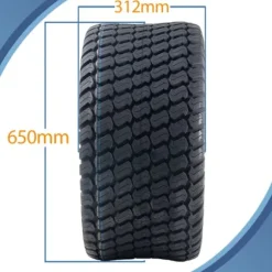 26x12.00-12 plæneklipperdæk, 4ply turf, græs - plæneklipperdæk - Wanda P332, sæt med 2 stk.