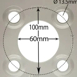 20x8.00-10 Plæneklipperhjul med 4 knopper Turf Wanda 100 mm PCD Road Legal (sæt med 2)