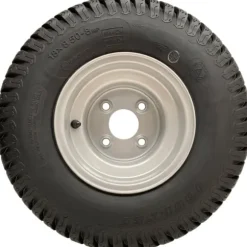 18x8.50-8 4ply Multi turf græsdæk på 100 mm pcd-fælg med fire knopper - sæt med 2 -.
