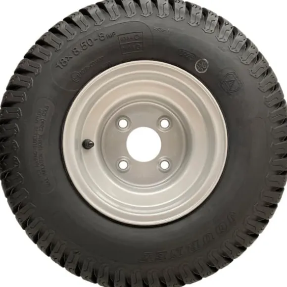 18x8.50-8 4ply Multi turf græsdæk på 100 mm pcd-fælg med fire knopper - sæt med 2 -.