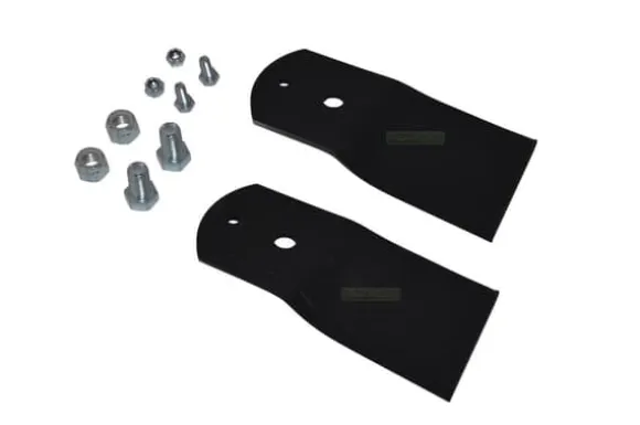 2X15,5CM plæneklipper kniv til STIGA 78 90 Combi; Villa 320 520 Primo 1134-6604-01 1134-9130-01