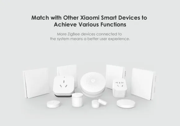 XiaoMi Smart Home Menneskekropssensor Trådløs forbindelse 7m registreringsafstand