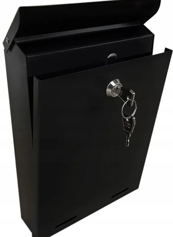 YORK POSTKASSE MAT SORT - SKL YORK 451